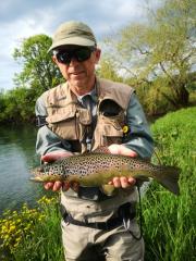 Chalk stream Brown trout May M